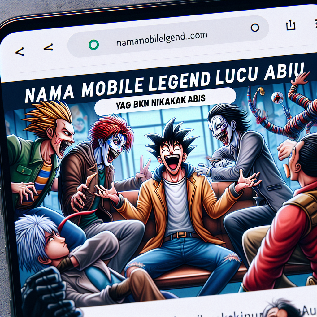 Nama Mobile Legend Lucu yang Bikin Ngakak Abis