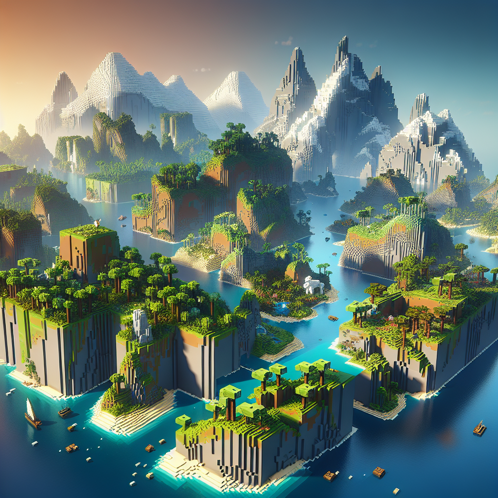 Rahasia Pemandangan Epik di Dunia Minecraft