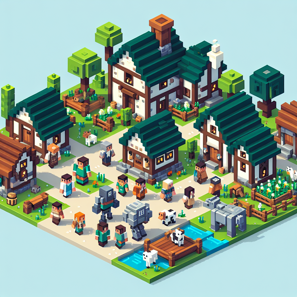 Reimagining Community: The Impact of the Village and Pillage Update on Minecraft Settlements