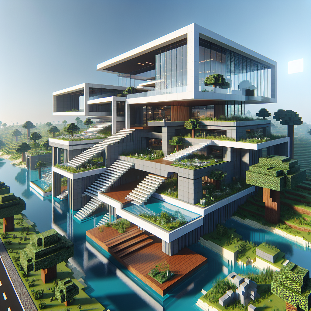 Inspirasi Desain Rumah Modern di Minecraft: Panduan Lengkap Mewujudkan Hunian Impianmu